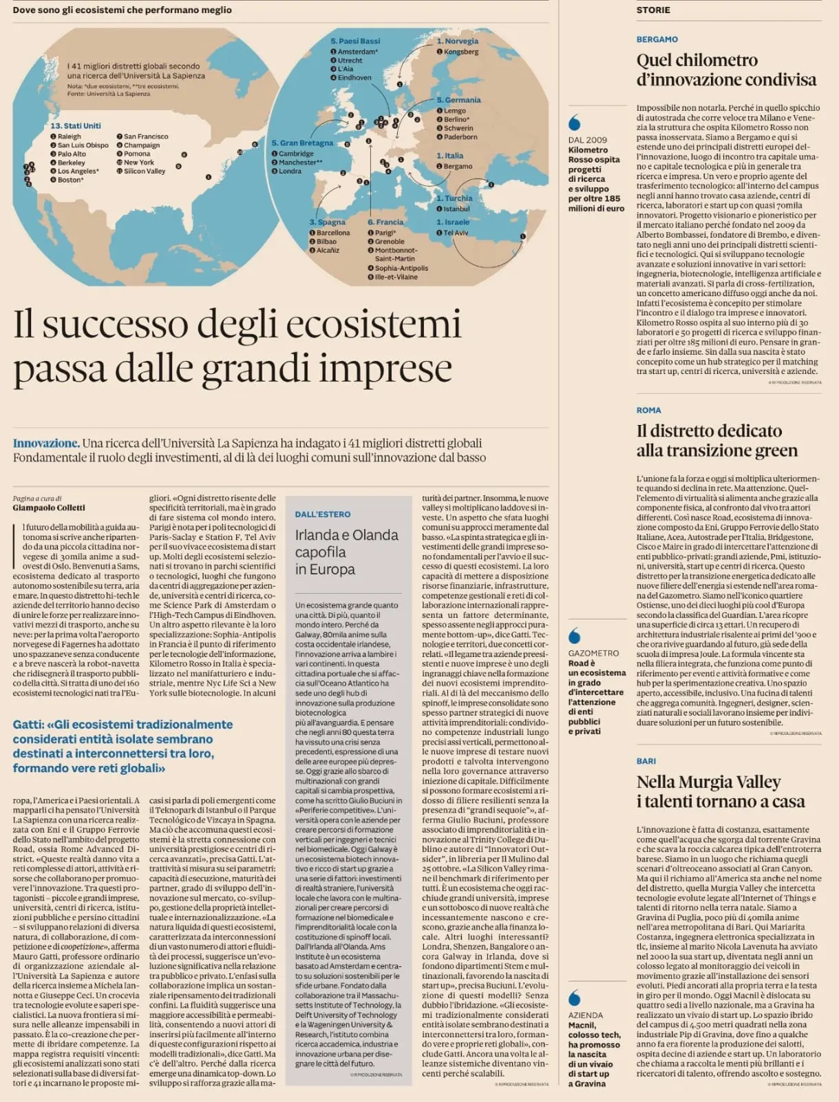 Il Successo Degli Ecosistemi Passa Dalle Grandi Imprese