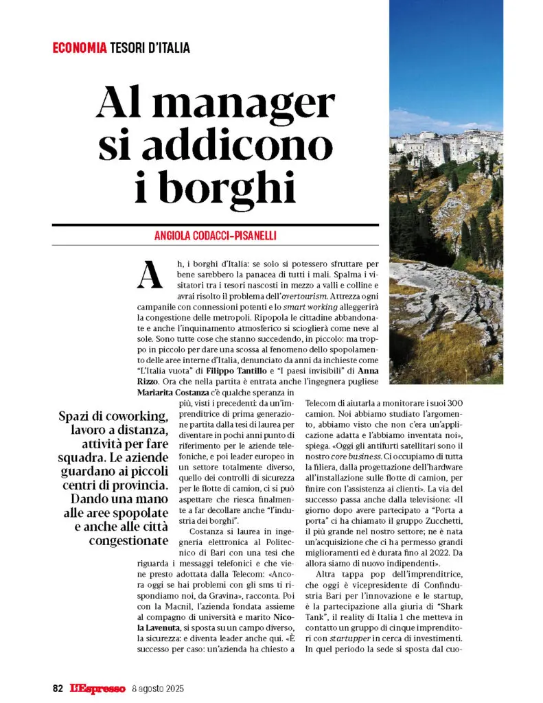 Al Manager Si Addicono I Borghi