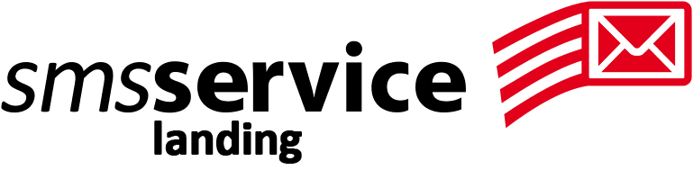 logo sms service landing full