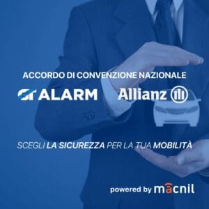 Rinnovata la convenzione tra Macnil Gt Alarm e Allianz
