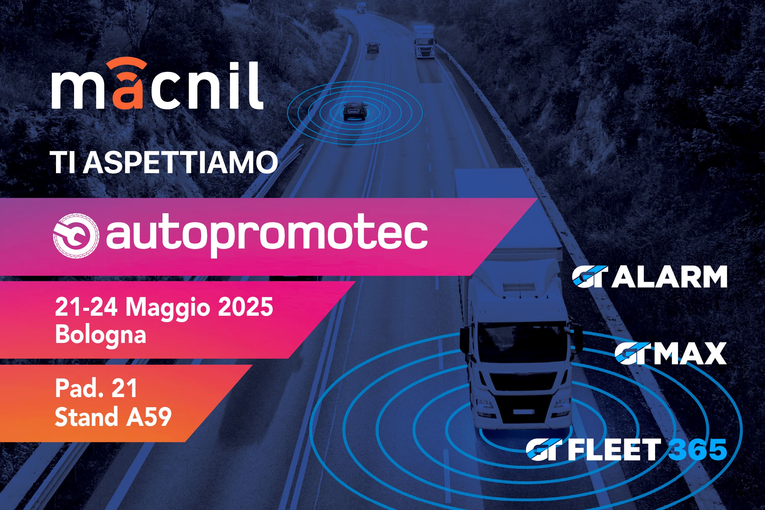 Macnil Presente Ad Autopromotec A Bologna
